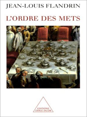 cover image of L' Ordre des mets